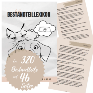 Bestandteillexikon Futter Hunde und Katzen - Digitaler Download