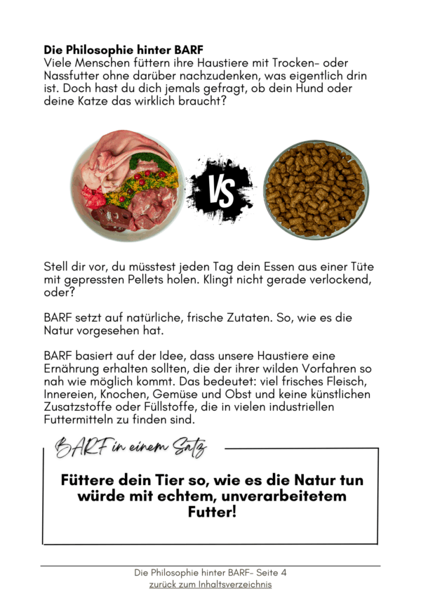 Barf mit Herz und Napf - Dein stressfreier Einstieg – Bild 4